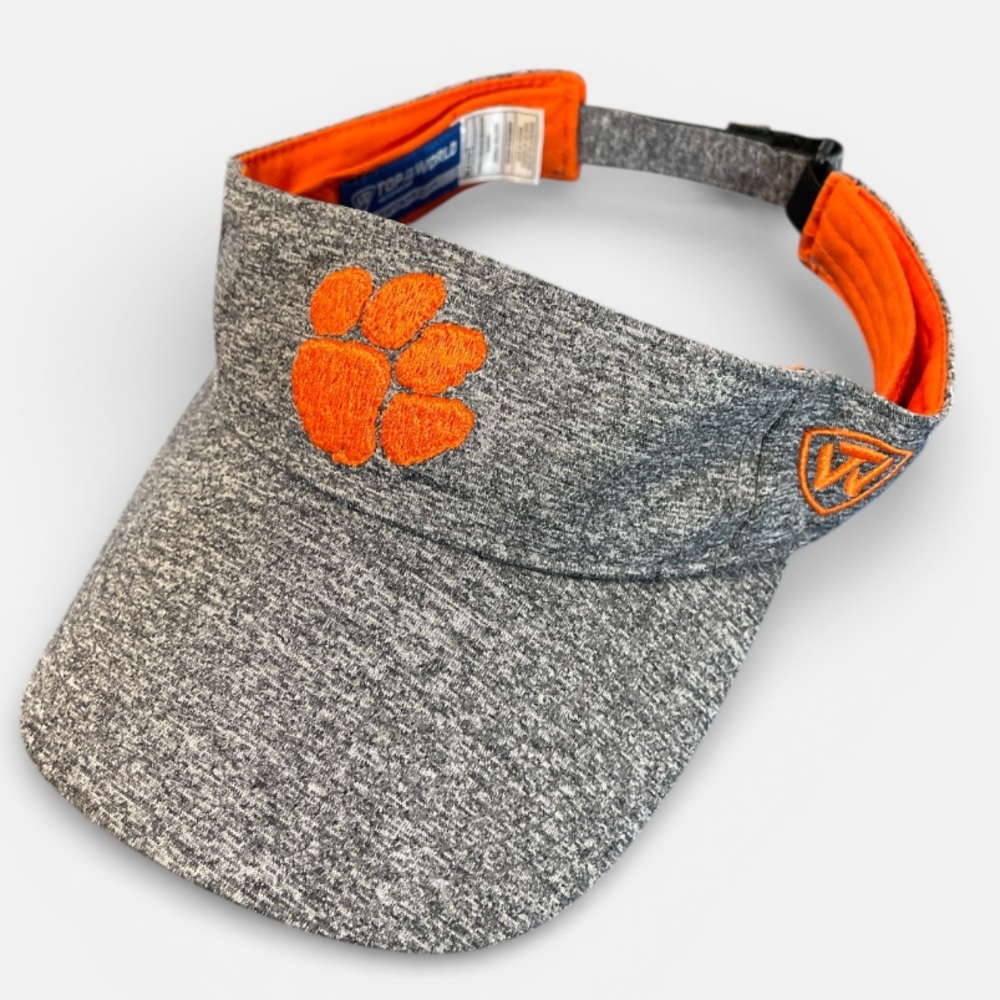 Men's Clemson University Visor Hat by Top of the World